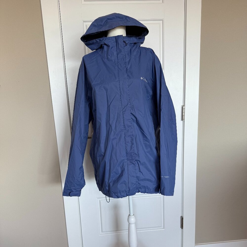 Columbia Rain Jacket with Hood - 2X